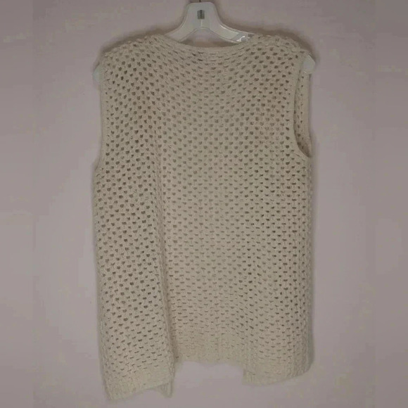 Vintage Miss Scotch English Open Sweater Vest, Size M - Picture 2 of 3